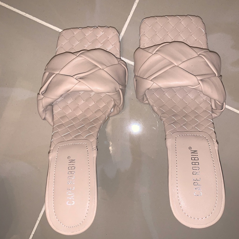 COPY - Tan mules
